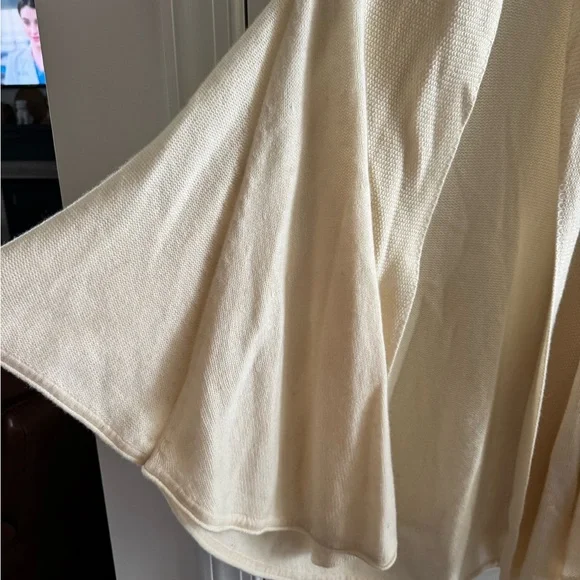 Lilly Pulitzer Ivory Cashmere Wrap Cardigan - Picture 2 of 3